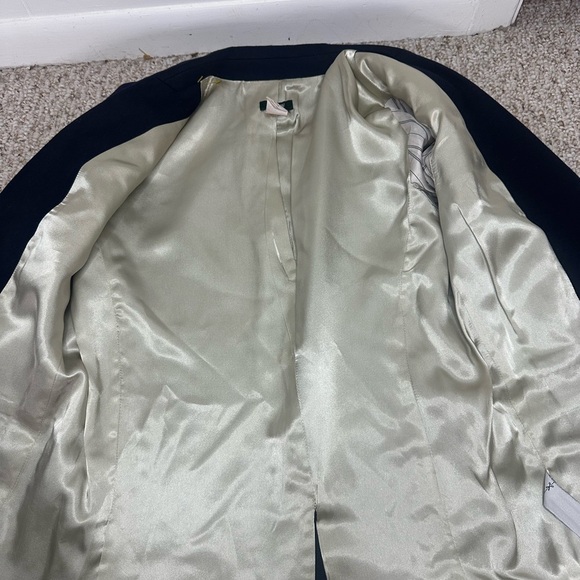 J. Crew Navy Blue and Gold buttons Blazer size 4 - Picture 7 of 9